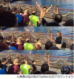 小島よしおが米国で怒られる、ユニバーサル・スタジオで上半身裸に。