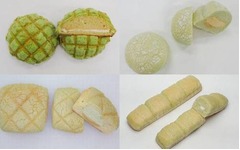 ファミマに4種類のメロンパン、形や食感に工夫凝らした商品を順次。