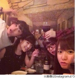 大人になったモー娘。5期集合、高橋愛の28歳の誕生日を全員で祝福。