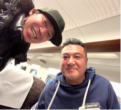 東MAX、新幹線でアンタ山崎弘也とバッタリ遭遇「デニーロじゃなくてザキヤマ！」