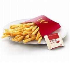 マックに「シャカシャカポテト 明太マヨ」