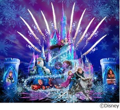 全編「シンデレラ城にアナ雪」、TDLのキャッスルプロジェクション新作。