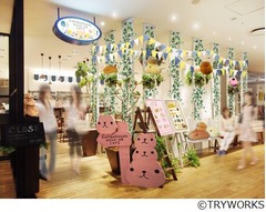 カピバラさんカフェが大阪上陸、北欧の森に迷い込んだような気分に。