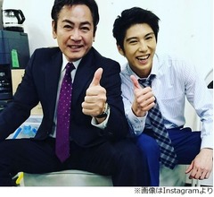 賀来賢人&ldquo;元おじ&rdquo;宅麻伸との2ショットに反響