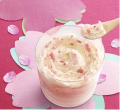 マックフルーリー新作は「サクサクさくら」