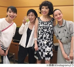 のん・蒼井優・ユーミン・桃井かおりの異色ショット