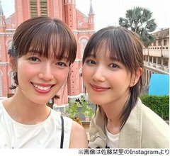 お風呂は10分で済ます本田翼、&ldquo;仲良し&rdquo;佐藤栞里「絶対そうだと思った（笑）」