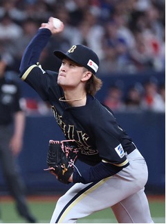 オリックス先発の寺西　野球