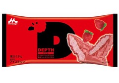 オトコ向け濃厚&ldquo;赤いモナカ&rdquo;、イチゴのアイス＆チョコの組み合わせ。