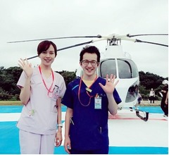 「コード・ブルー」藤川＆冴島コンビでパチリ