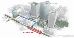 メトロ虎ノ門新駅の工事に着手、2020年東京五輪前の供用開始目指す。