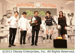 オリラジら涙目の&ldquo;感電会見&rdquo;、来日ティム・バートン監督は大喜び。