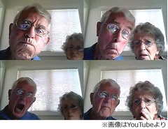 絶賛浴びる&ldquo;ほんわか&rdquo;老夫婦、ウェブカメラに困惑する動画が大人気。
