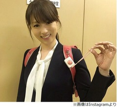 深キョンのランドセル姿にファン歓喜