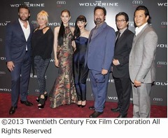 ヒュー&times;真田がロンドンで再会、「ウルヴァリン：SAMURAI」プレミア。