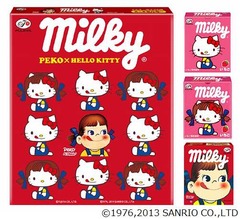 舌と口&ldquo;メイク&rdquo;キティちゃん、ペコちゃんと双方デザイン取り入れる。