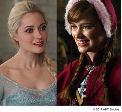 米人気ドラマに実写の&ldquo;アナとエルサ&rdquo;登場