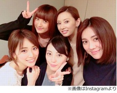 北川景子結婚後初の&ldquo;戦士会&rdquo;、幸せオーラにメンバーもニヤニヤ。