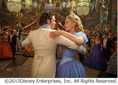 「シンデレラ」興収50億円突破、動員数と共に2015年公開の全映画1位。