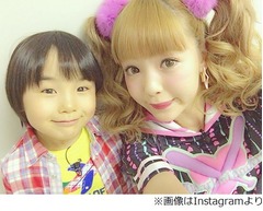 &ldquo;顔の大きさ&rdquo;が同じくらい？ にこるん＆心くんが2ショット披露。