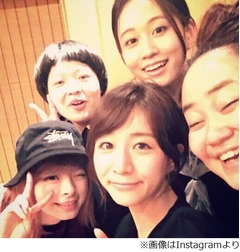 きゃりーが異色メンバー女子会、おかずクラブ・前田敦子・田中みな実と。