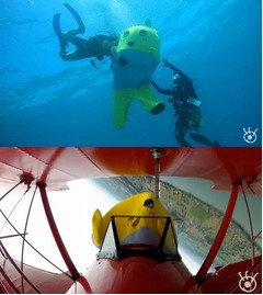 ふなっしー米本土で難題挑戦、特番放送＆ダイビング挑戦の動画公開。