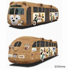 TDSにダッフィーバスを展示へ、全国巡る「ふわふわジャーニー」から帰還。