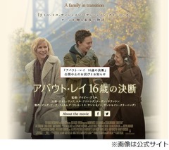 日本公開1か月前に中止が決定、「アバウト・レイ」公式サイトでお詫び。