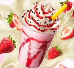 ゴディバ&ldquo;イチゴ＆チョコ&rdquo;のリッチなドリンク