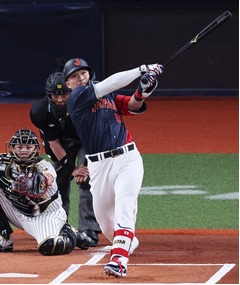 鈴木、豪快に先制ソロ＝９年ぶりのＷＢＣ代表