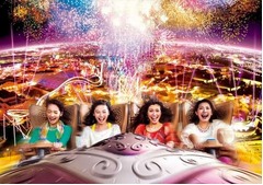 USJが年に1度のオールナイト、年越しの瞬間を花火約3,000発でお祝い。