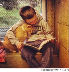 米国で話題&ldquo;猫に読み聞かせ&rdquo;、子どもにも猫にも有意義な体験に。