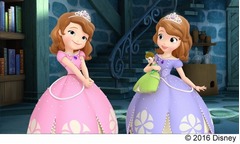 「ちいさなプリンセス」ソフィアが2人に、最新DVDの予告編解禁。