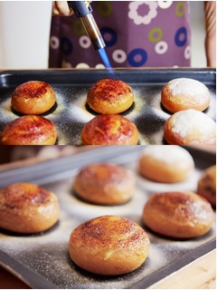 クレームブリュレ風のドーナツ、ミスタードーナツが2種類展開へ。