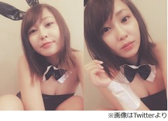 橋本甜歌がセクシーバニーガールに、「惚れてまう」「てんちむ最高」。