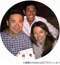 さんまがNYでマー君夫妻を祝福、素敵な笑顔の3ショット写真に反響。