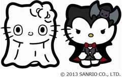 キティがハロウィンの本格仮装、秋のピューロランドを盛り上げる。