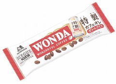 缶コーヒー「ワンダ」アイスに、森永製菓の「アイスガイ」とコラボ。