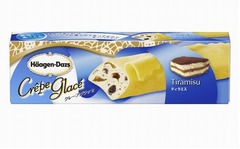 &ldquo;ハーゲン&times;クレープ&rdquo;に新作、クレープグラッセ第3弾はティラミス。