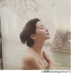 橋本マナミの色気ムンムン入浴写真「たまらんっ！」「ご一緒したい」。