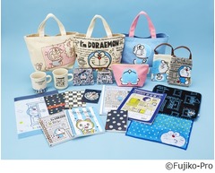 サンリオデザインのドラえもん、8月より大人のファンに向け商品展開。