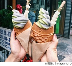 ニューヨークで&ldquo;たい焼き&rdquo;アイスが話題に