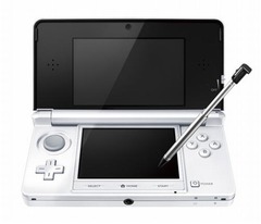 ニンテンドー3DSに新色「アイスホワイト」が登場、ラインアップは5色に。