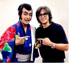 片岡愛之助がB'z稲葉浩志と2ショット、「朝から御夫妻で&hellip;」交友関係明かす