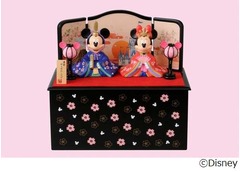 ミッキー＆ミニーのひな人形、ディズニーリゾートにひな祭りグッズ。