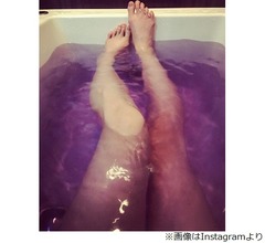 最上もが&ldquo;入浴中&rdquo;生脚ショットにファン興奮