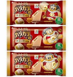 モンブラン風の「ガリガリ君」、セブンの大人気スイーツをイメージ。