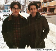 松田龍平＆大泉洋の&ldquo;探偵&rdquo;ツーショット