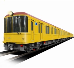 銀座線開通当時がモチーフの特別仕様車両