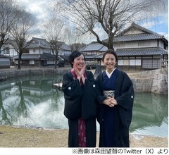 「虎に翼」森田望智、&ldquo;義母&rdquo;石田ゆり子とのツーショットに反響「なんて良い写真！」